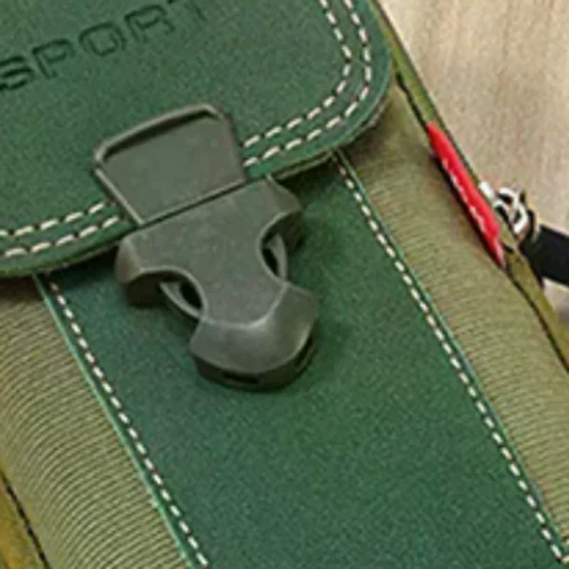 Canvas Waist Pocket Male Outdoor Fanny Bum Bag Purse Business Mobile Phone Pouch Running Pouch Travel Camping Bags 1PC