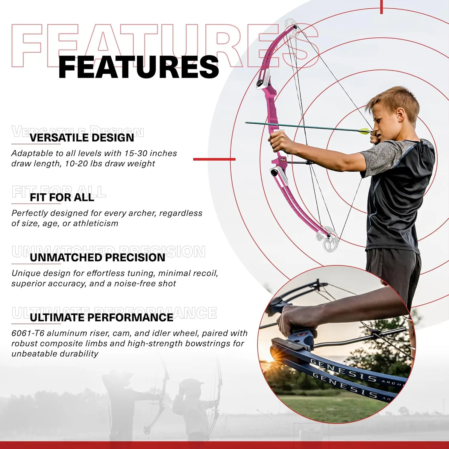 Kit Original para mano izquierda, Rosa