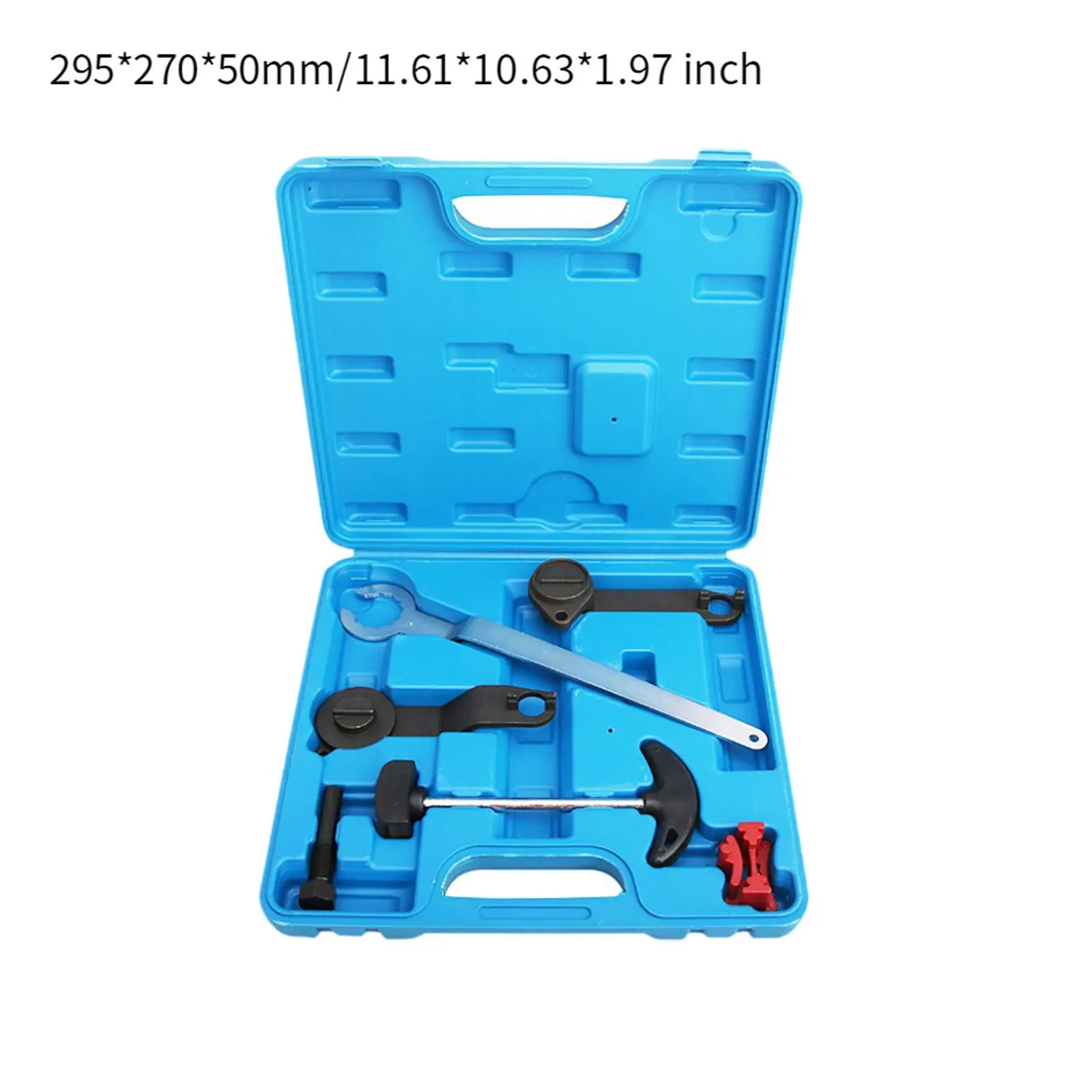 6 قطع توقيت المحرك ea211 حزام عمود الحدبات قفل أداة المهنية عمود الحدبات عقد أداة لسكودا اوكتافيا جيتا لأودي A3 #4