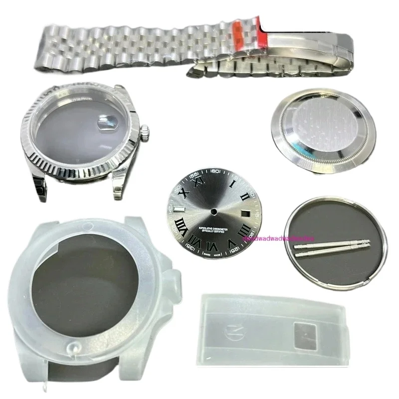 

Assemble watch accessories, the case is suitable for ETA2824 2836 3235 movement 904 steel case cover 41MM