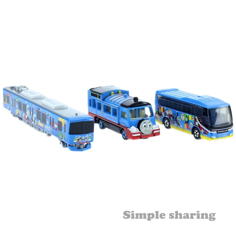 Takara Tomy Tomica Thomas & Friends Vehicle Set The Tank Engine Truck Bus Model Kit DieCast Miniature Baby Train Toys