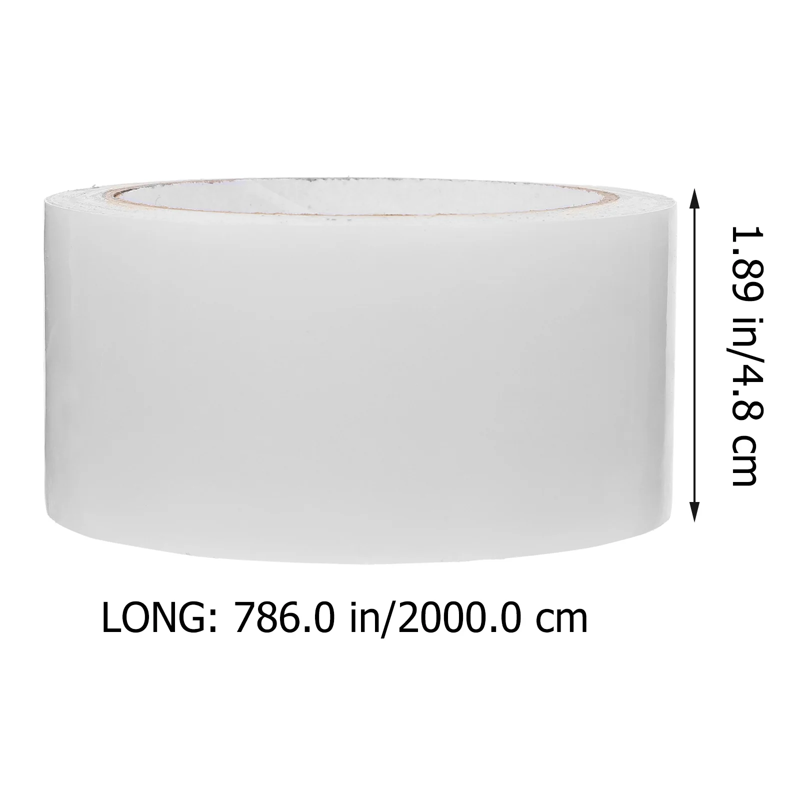 2 لفات شريط شفاف مقاوم للرياح لفجوة باب النافذة، شريط إصلاح لاصق عالي التحمل مقاوم للطقس، ذاتي اللصق #6