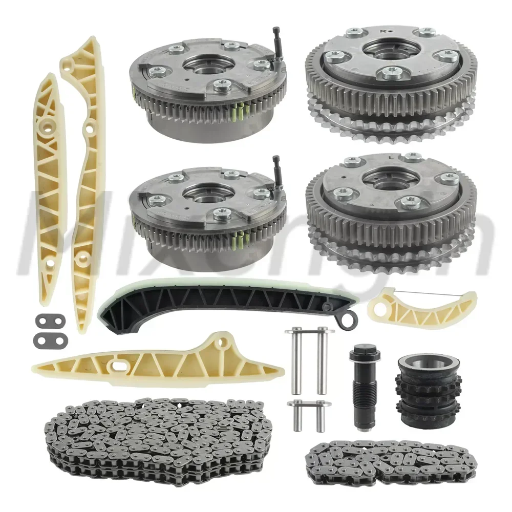 Engine Timing Chain kit VVT Gear Fit 2.5 3.0 3.5 4.7 5.5 L T M272 M273 V6 V8 Gas For Mercedes-Benz C230 E250 E280 E300 E350 E550