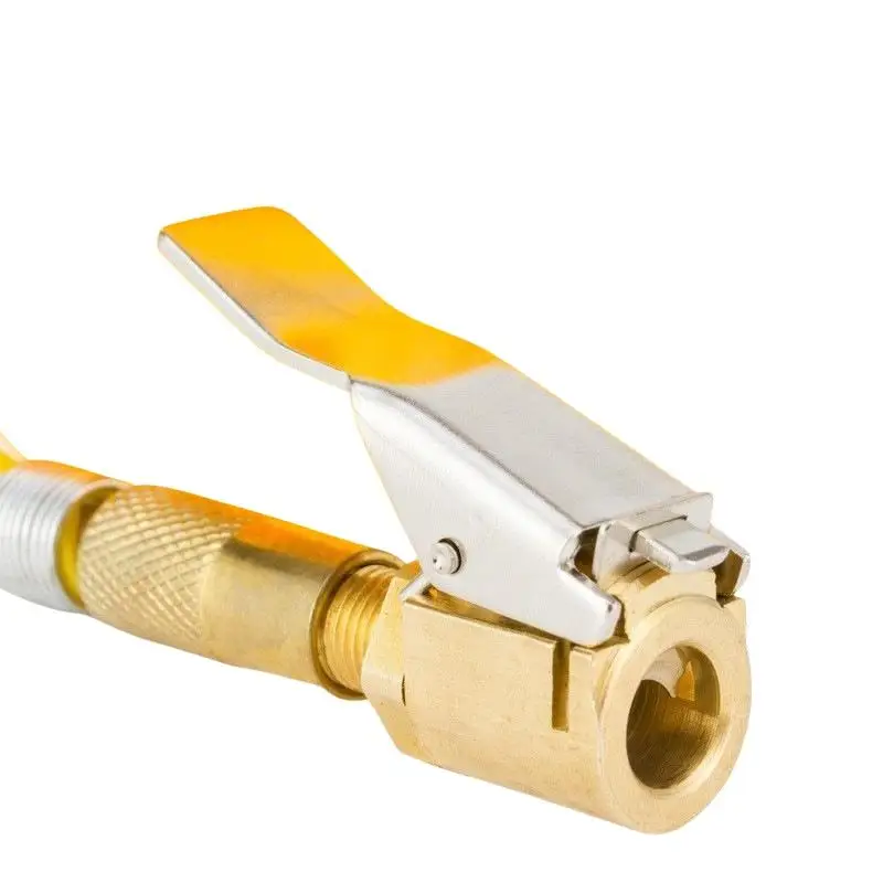 Brass Car Tire Inflation Quick Connector Leakproof Quick Connect Design Easy Operation for DIY Car Enthusiasts Use