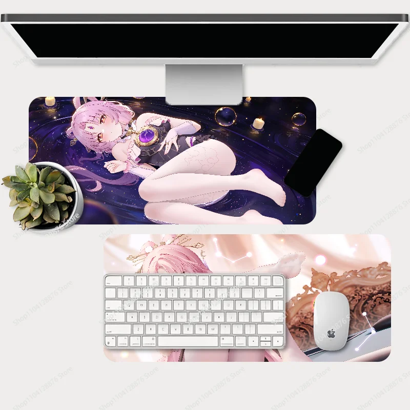 Fu Xuan Honkai Star Rail Game Mousepad Large Gaming Mouse Pad LockEdge Thickened Computer Keyboard Table Desk Mat