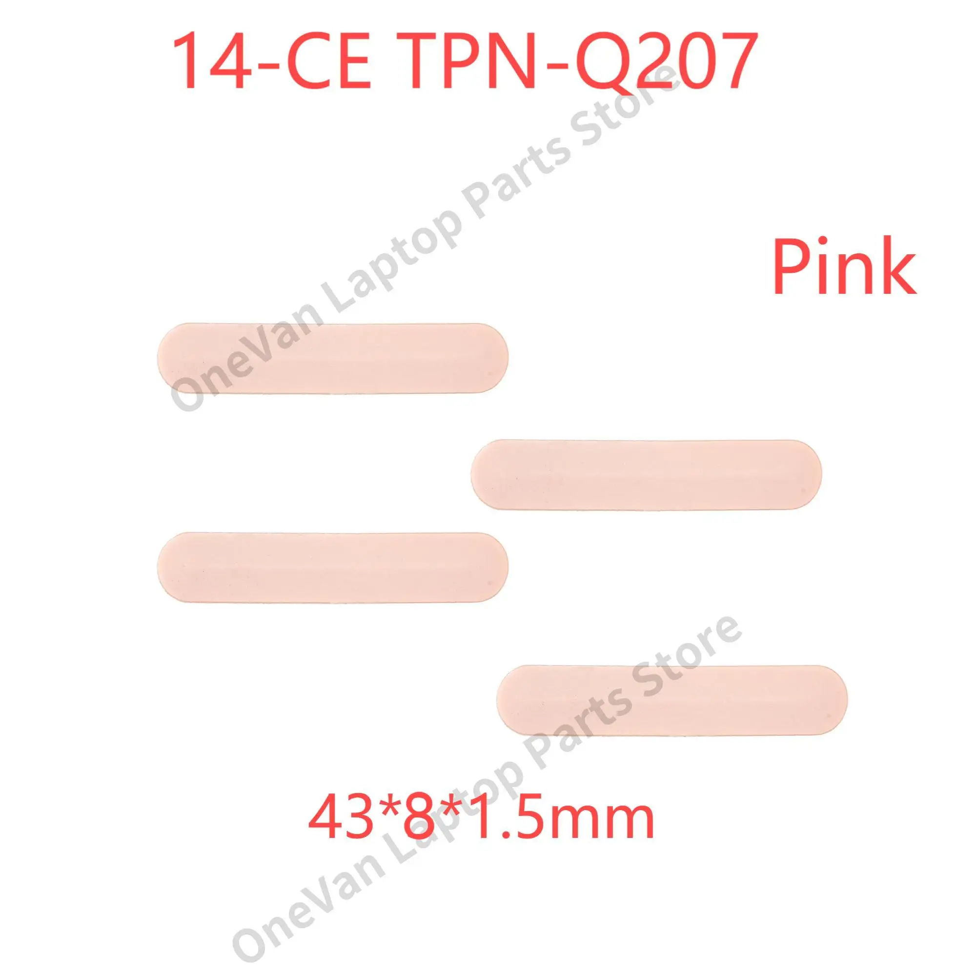 محمول أسفل حالة المطاط القدم قطاع منصات ل HP بافيليون X360 14-CM 14-CK 15-CS 15-CW 14-CE 15-DW 15-CX 15S-FQ ثينك بوك 15 G2