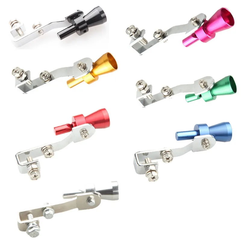 Universal Car Turbo Sound Whistle Muffler Exhaust Pipe 18mm（S） Fake Blow-off Valve BOV Simulator Whistler Auto Accessories