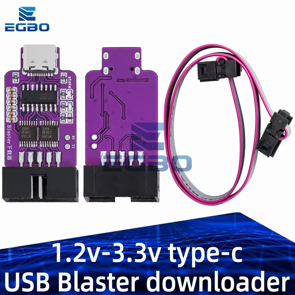 أداة تنزيل USB Blaster من النوع c 1.2 فولت-3.3 فولت لمبرمج ألتيرا CPLD/FPGA JTAG ألتيرا لاردوينو