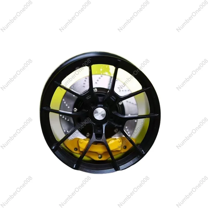 

Suitable for RAYS wheel hub G025 model car aromatherapy rotating metal wheel circle out trend aluminum alloy wheel ornament