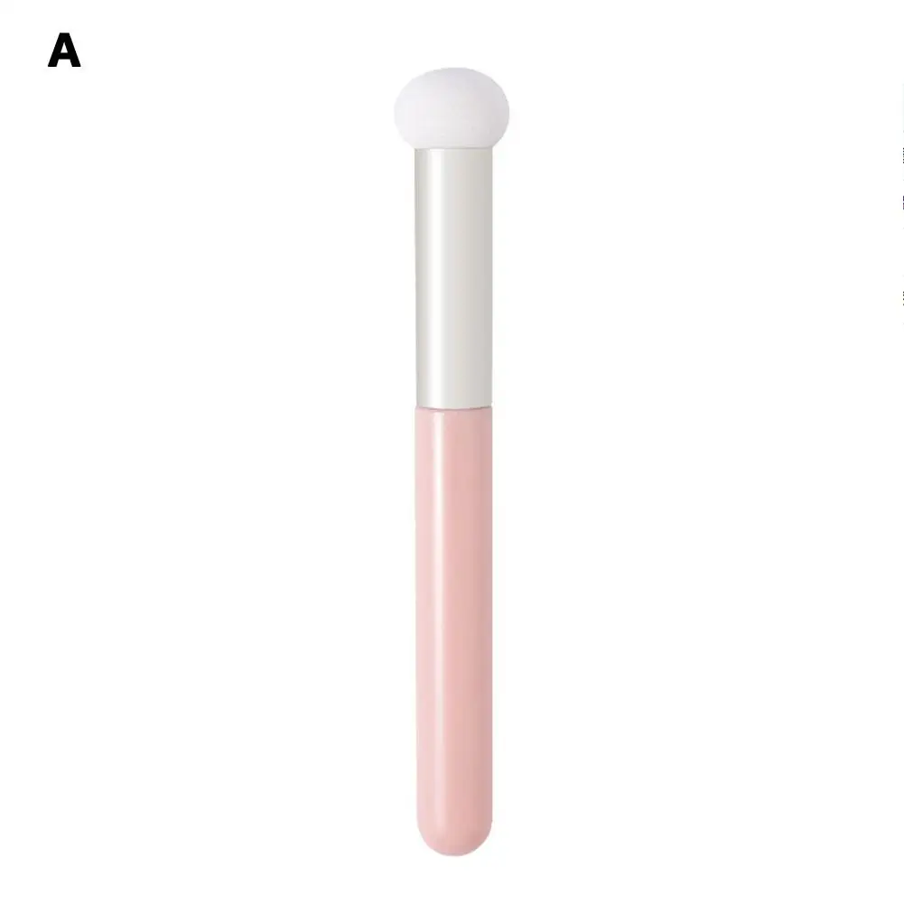 Pinceau anti-cernes à tête ambiante plus lente, pinceaux de maquillage doux, éponge, fond de teint, poudre de support bouffante, pinceau cosmétique, outils à utilisation sèche, C9U6