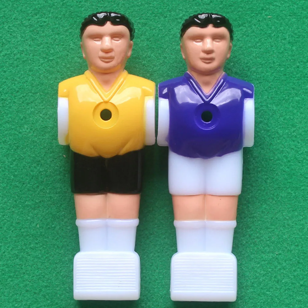 

8pcs Replacement Foosball Men Soccer Player Table Football Supplies Durable Resin Football Machine Parts Easy Installation