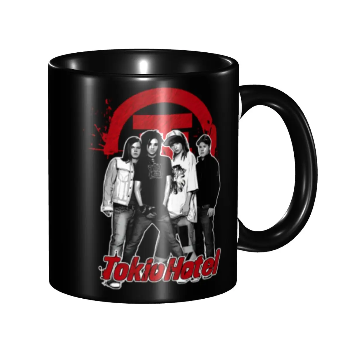 Tazas Personalizadas de Tokio Hotel, Estilo Heavy Metal, Pop Rock, Tazas de Cerámica para Té, Leche y Café