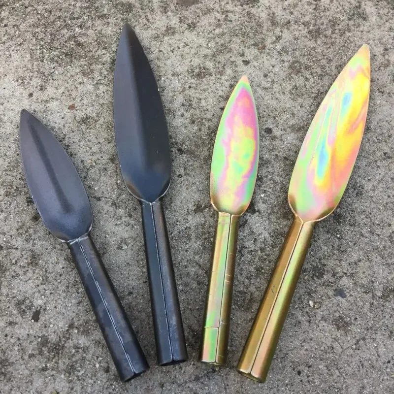 Mini Carbon Steel Willow Leaf Shovel Succulent Planting Spade Household Outdoor Digging Soil Loosening Garden Hand Tool