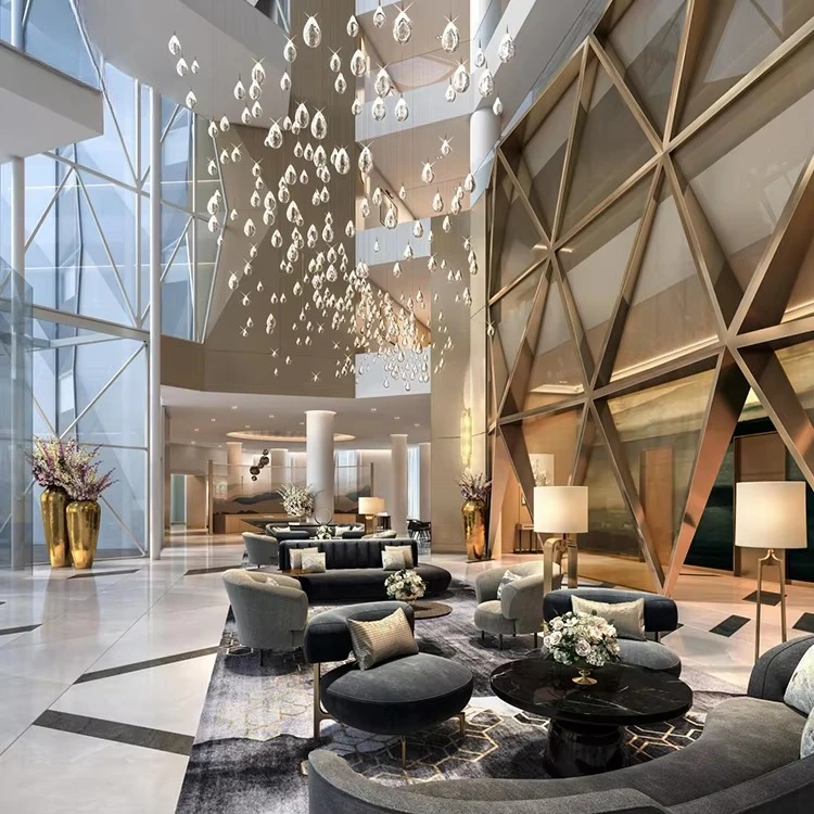 Luxury Hotel Room Furniture 5 Star Hotel Furniture Set Hotel Lobby & Lounge Furniture