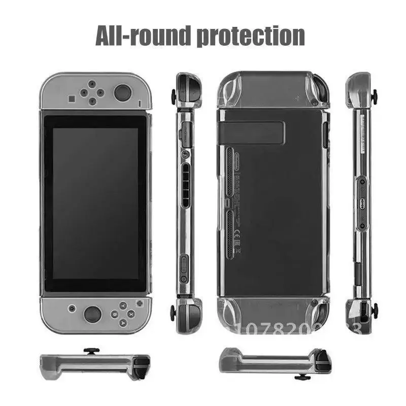 

Accessory set game 1 in 8 Black red blue For Nintend Switch Switch OLED Travel Carrying Bag Screen Protector Case Charging Cable