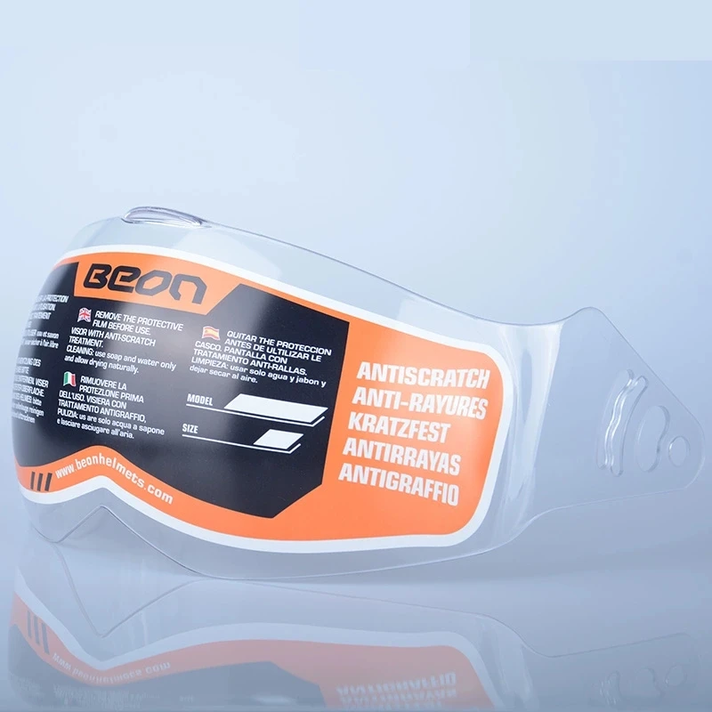 

Мотоциклетный шлем BEON B707, прозрачные посеребренные шлемы темного цвета для мотокросса, козырек