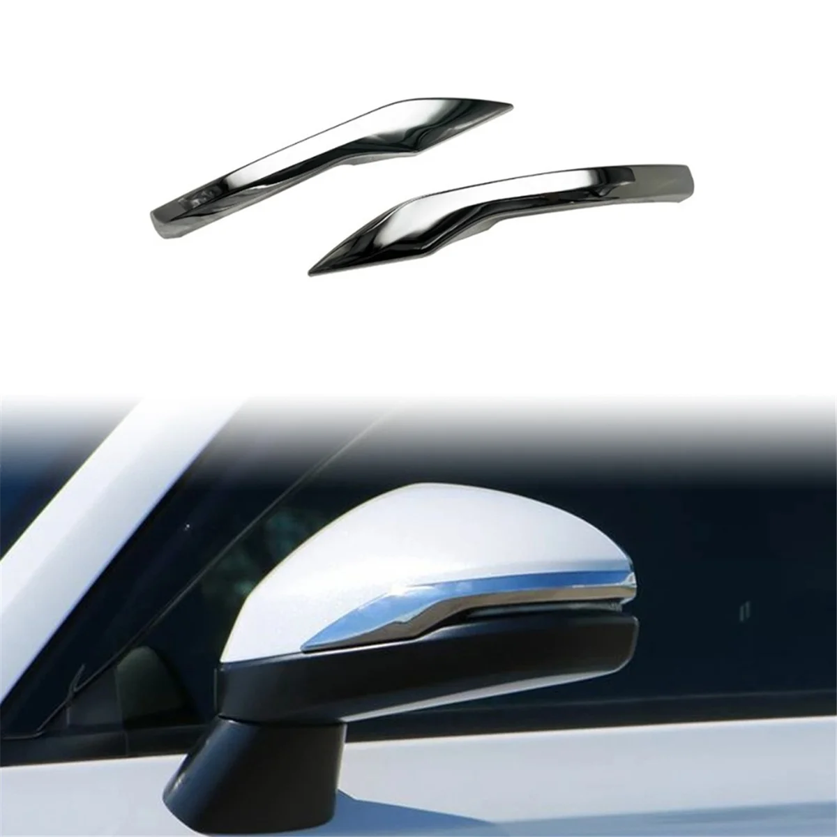 

For Honda Freed 2024 Rearview Side Mirror Cover Cap Trim Strip-A77Q