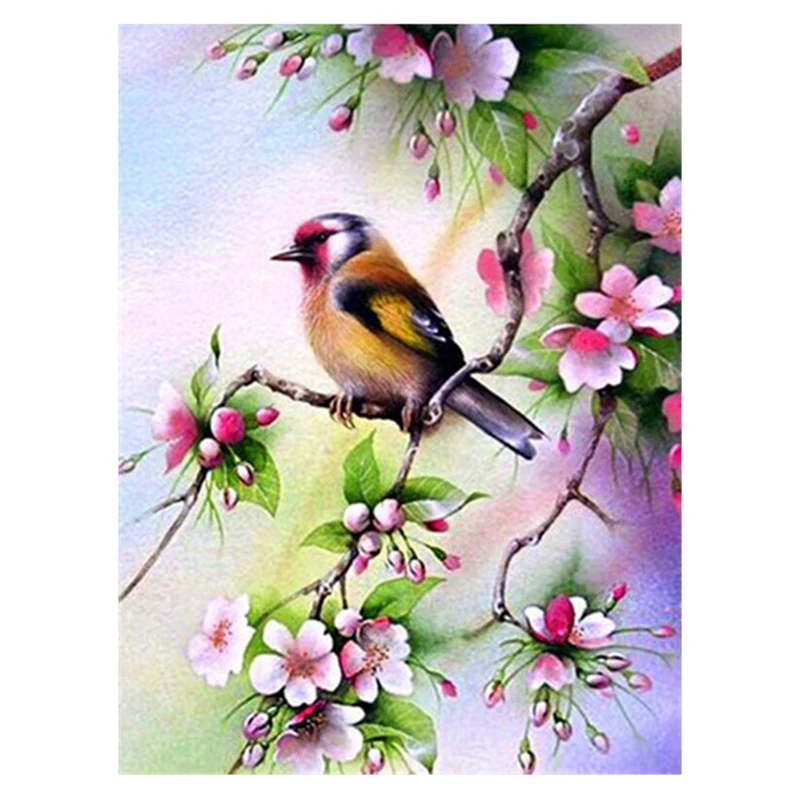 

Diamond Painting For Adult Kids Diamond Painting Accessories Kit,Painting Cross Stitch Full Drill Red Face Bird(30X40cm)