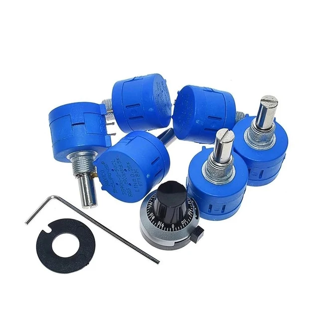 3590S Potencjometr wieloobrotowy 500 1K 2K 5K 10K 20K 50K 100K ohm Potencjometr Regulowany rezystor 3590 102 202 502 103