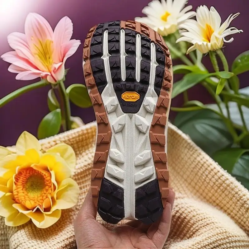 حذاء عالي الامتصاص للصدمات للجنسين: مقاوم للاهتراء، مضاد للتضاريس لجميع التضاريس للجري والمشي لمسافات طويلة على الجبال