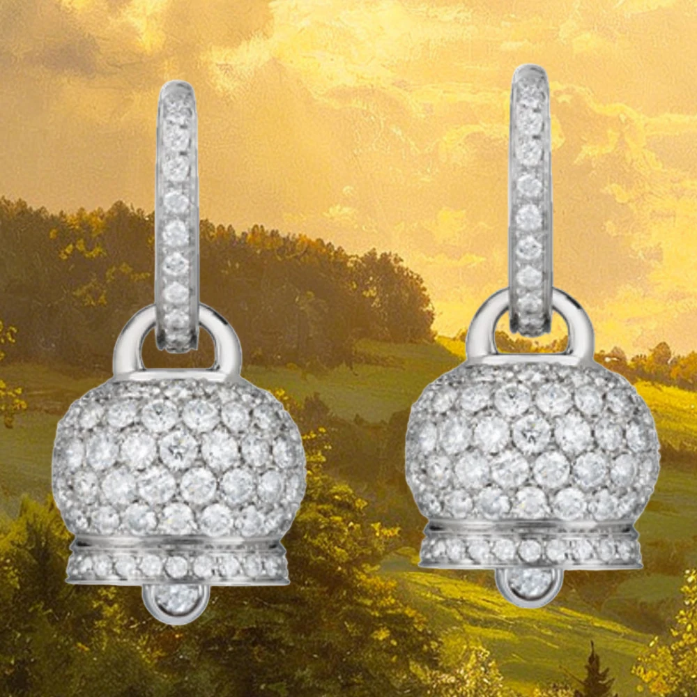 

Серьги Chanteclers 2026 класса люкс, из серебра 925 пробы с позолотой, дизайнерские, премиум-класса, женские аксессуары