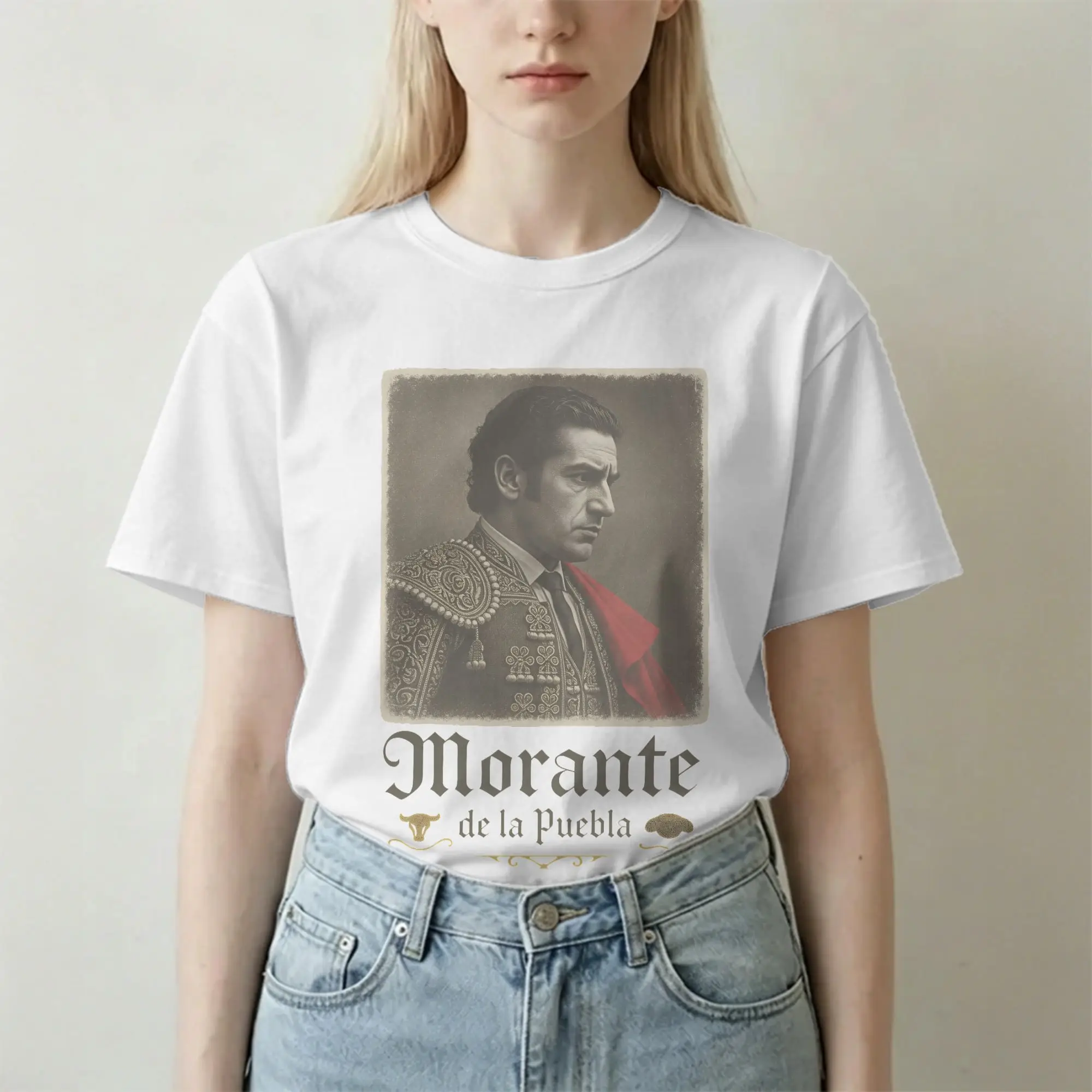 Novelty Morante De La Puebla Matador T-Shirts Men Women's Crewneck 100% Cotton T Shirts  Short Sleeve Tees Gift Idea Tops