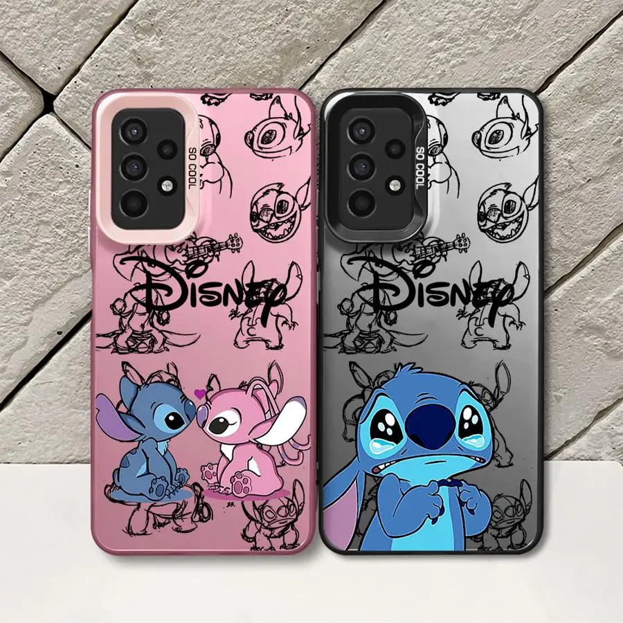 Stitch The Baby Disney Phone Case for Galaxy A15 A52 A72 4G 5G A25 A52s A53 A54 A55 A73 5G A51 4G bag