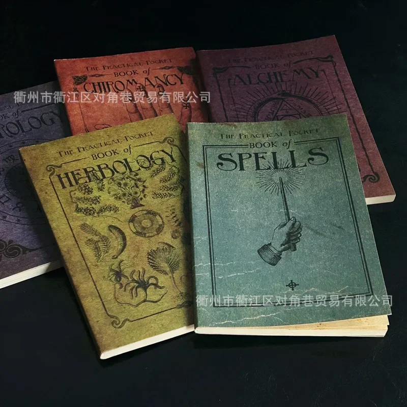 Magische Schoolboeken Hogwarts Film Randapparatuur Harries Potter Cosplay Rekwisieten Boek Charmes Waarzeggerij Cursus Handleidingen Feestgeschenk