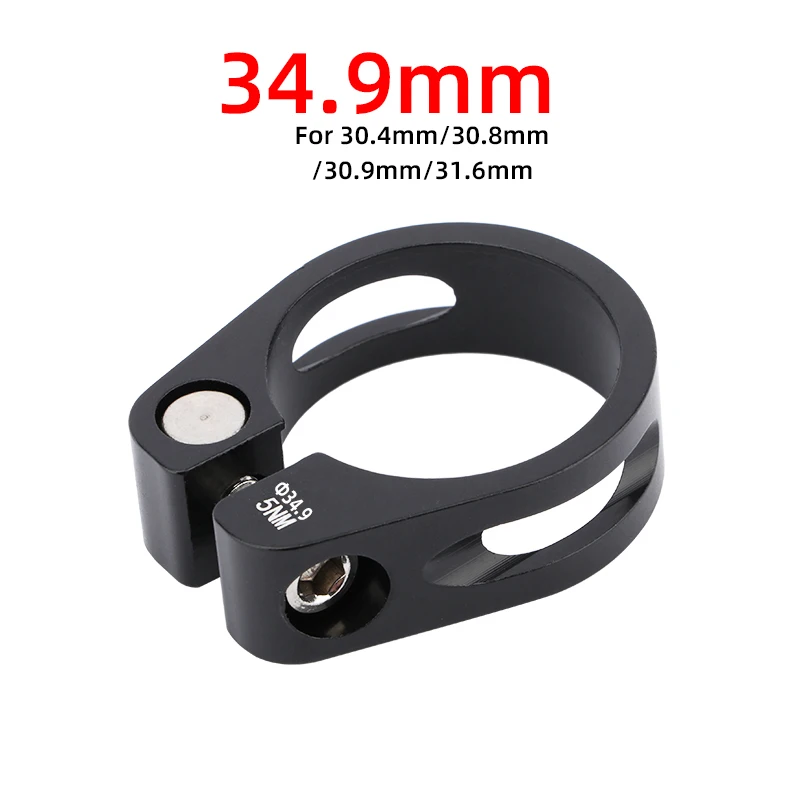 MEROCA Aluminum Alloy Bicycle Seat Tube Clamp For 27.2mm/30.9mm/31.6mm Mountain Bike Seat Tube Clamp