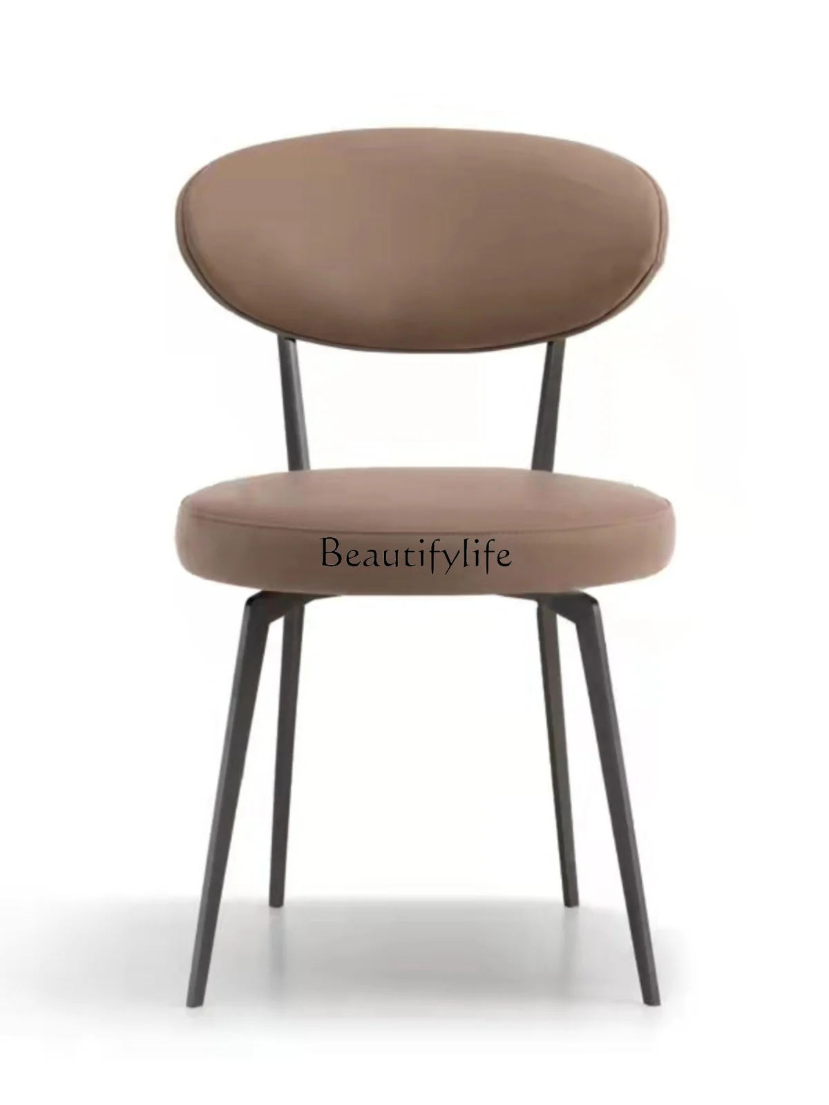 Modern Minimalist Creative Designer Soft Bag Backrest Negotiation Cosmetic Chair