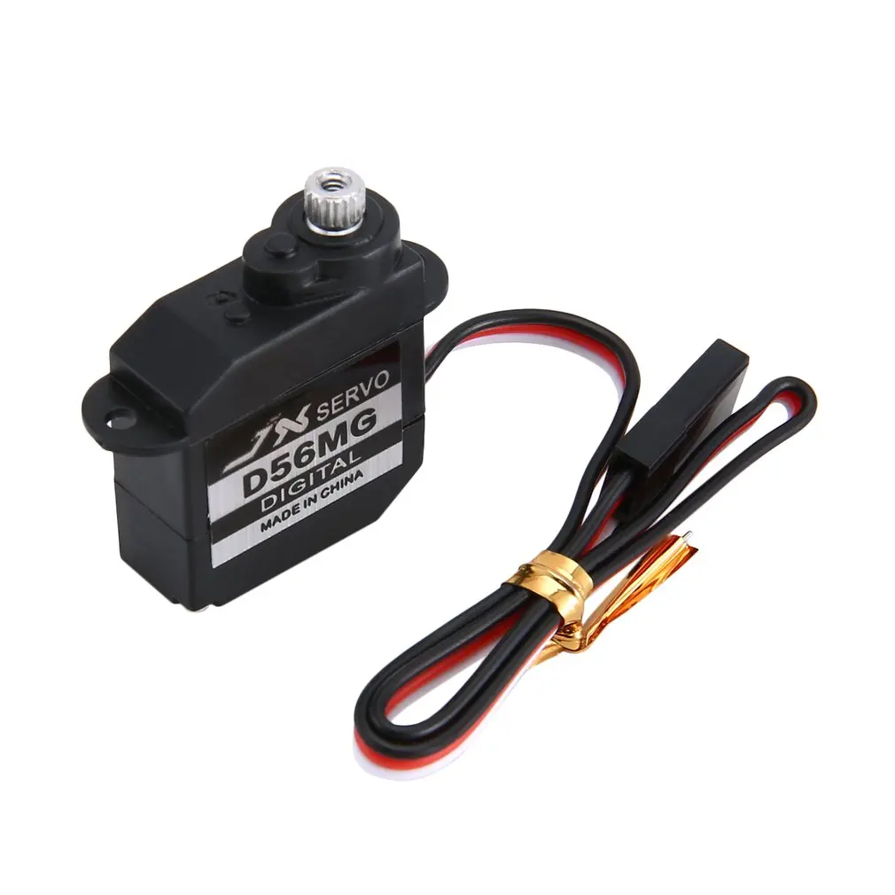 JX DHV56MG 1.2kg RC SERVO Digital Coreless 0.10sec Metal Gear Servo For RC Car Robot Airplane Aircraft Drone RC Model DIY