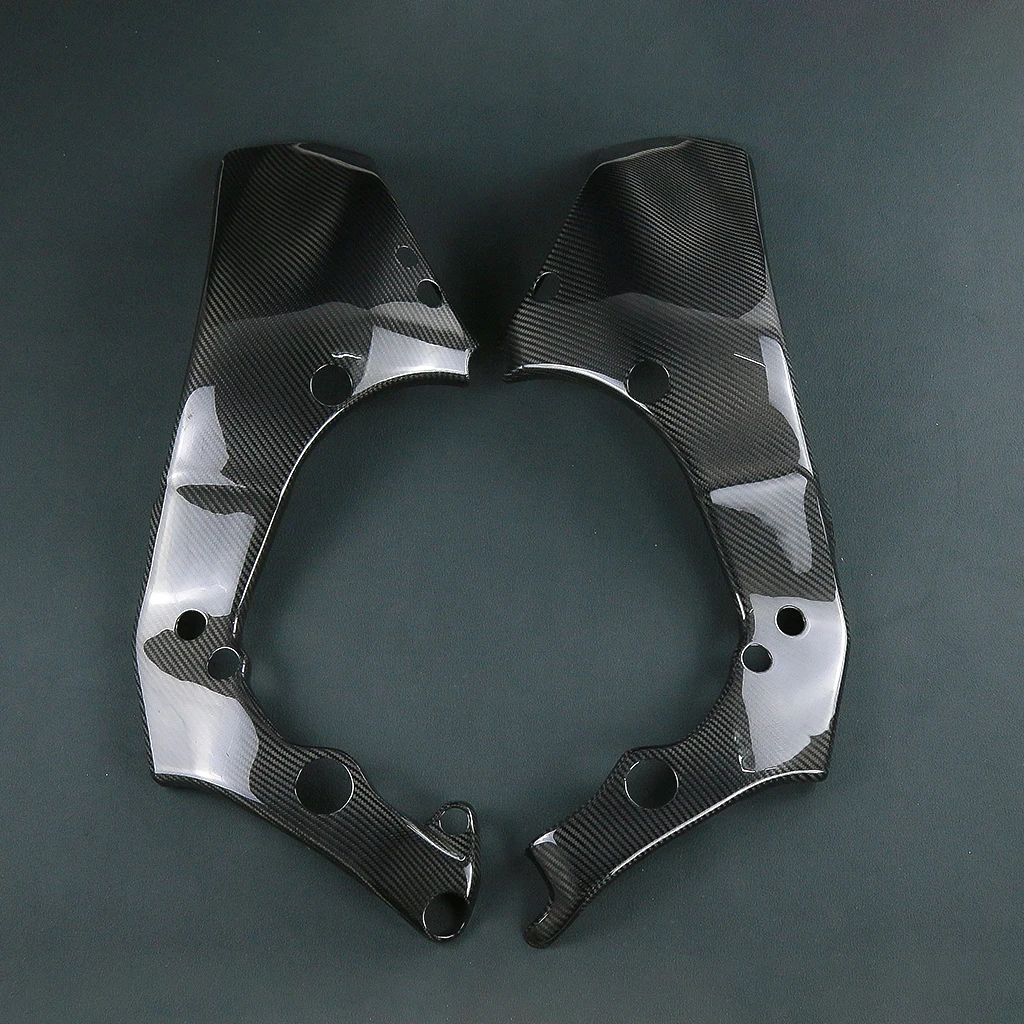 100% 3K Carbon Fiber Frame Cover For Kawasaki Ninja ZX-10R 2021 2022 2023 2024 2025+  Motorcycle Modification Accessories