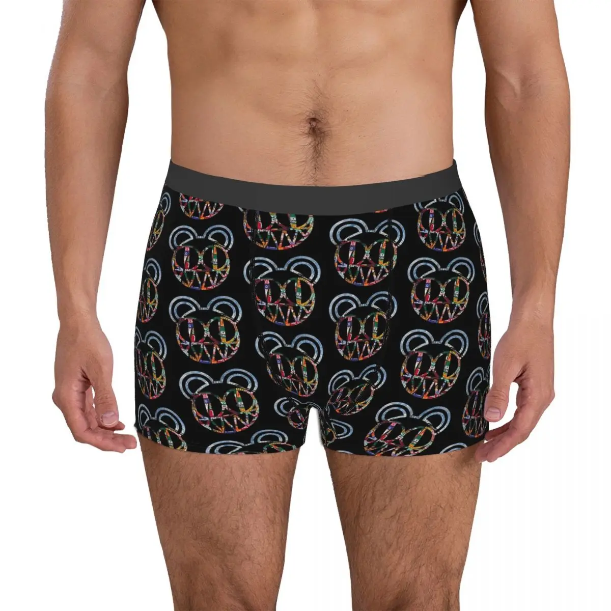 Cuecas Radiohead Boxer para homens, cuecas altamente respiráveis, shorts estampados de alta qualidade, presentes de aniversário