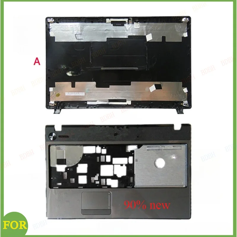 For Aspire 5551 5251 5741 5741Z 5741ZG 5742G 5551G 5251G LCD Back Cover/Front Bezel Palmrest Top and Bottom, Black