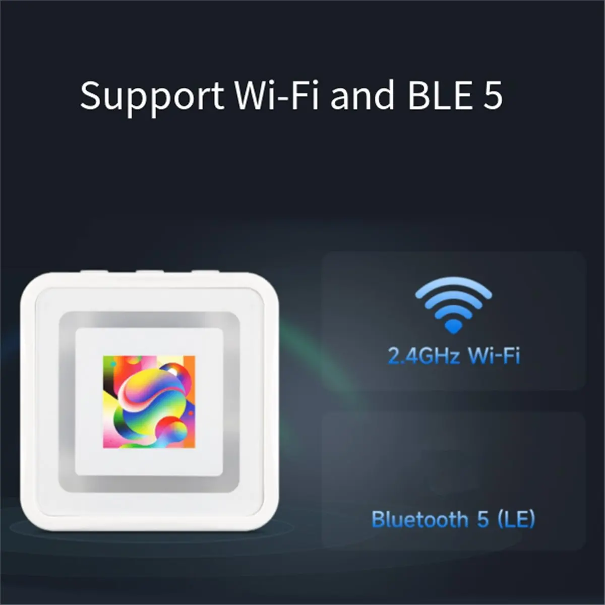 2026 New AI - 0.85inch LCD Display Development Board 2.4GHz Wi-Fi 128x128 Onboard Dual Microphones RGB LED for XiaoZhi