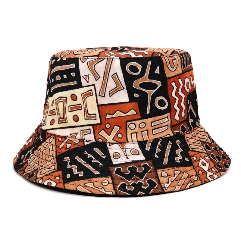 Summer Sun Hat Reversible Bucket Hat for Men Women Bob Panama Girls Beach Travel Outdoor Fisherman Hat