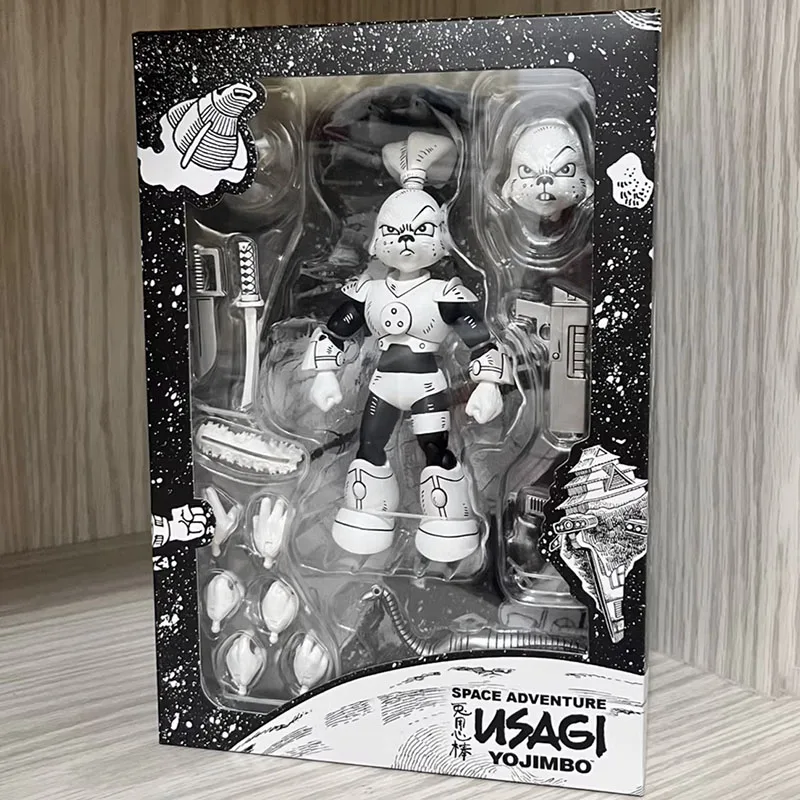 

NECA 54374 Action Figure Teenage Mutant Ninja Turtle Usagi Yojimbo Miyamoto Figuras Toys 7-Inch Model Gift for Kids Original