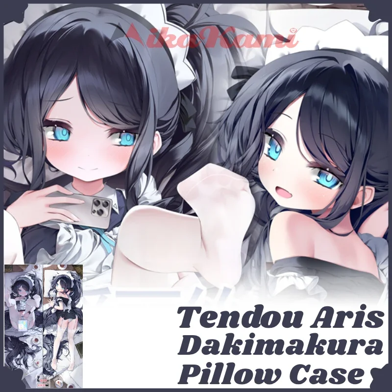 Tendou Aris Dakimakura Blue Archive Pillowcase Full Body Hugging Sexy Pillow Case Otaku Cushion Cover Home Bedding Decor Gift