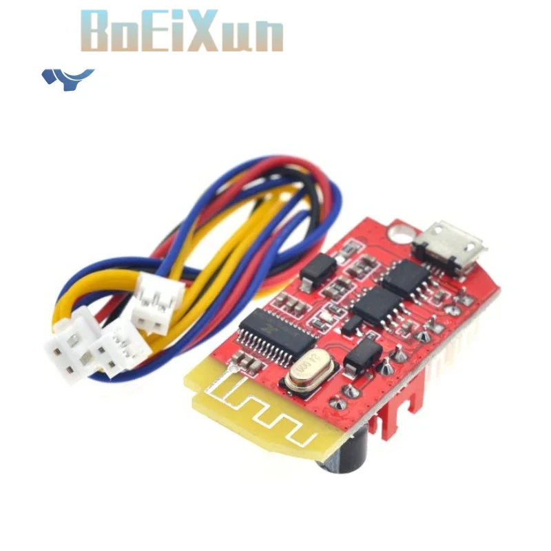 CT14 micro 4.2 stereo Bluetooth-compatible power amplifier board audio module F class 5W+5W with charging DIY modified speaker