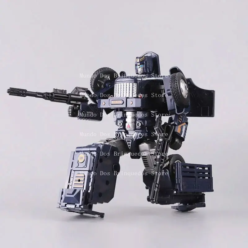 Jiefang شاحنة كلب الصيد تشوه لعبة روبوت نموذج محاكاة الجمود مقاتلة التحول روبوت نموذج اللعب هدايا عيد الميلاد