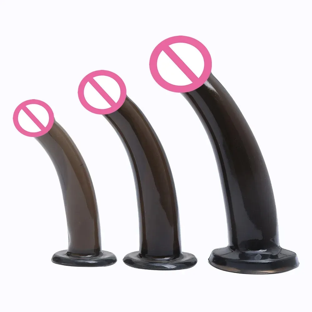 Realistic Dildo Anal Butt Plug Kit with Suction Cup for Men & Women Prostate Stimulator Gay Lesbian Sex Toys