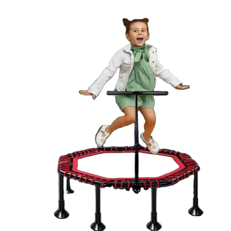 Foam Big Kids Jump Outdoor Trampoline Park Projection Boden Hexagonal Trampoline Stable