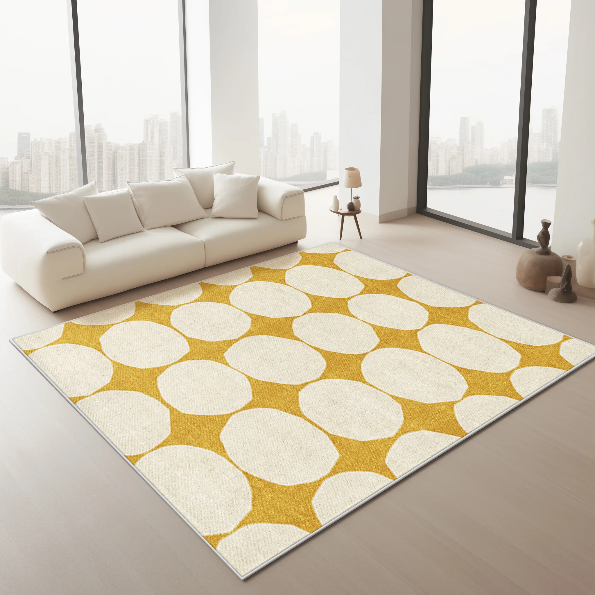 Modern Minimalism Decoration Plush Carpet Living Room Large Area Bedroom Bedside Mat Recreational Areas Soft Rug Ковер Tapis 러그