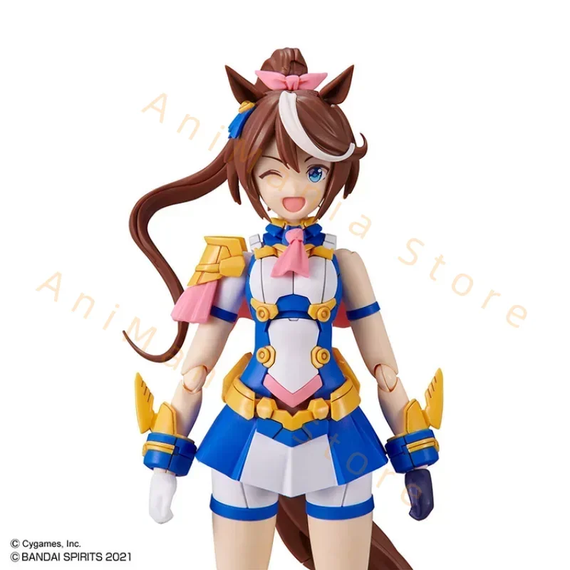 Bandai original anime 30ms bonito derby tokai teio figura de ação montagem modelo brinquedos ornamentos colecionáveis presentes para crianças
