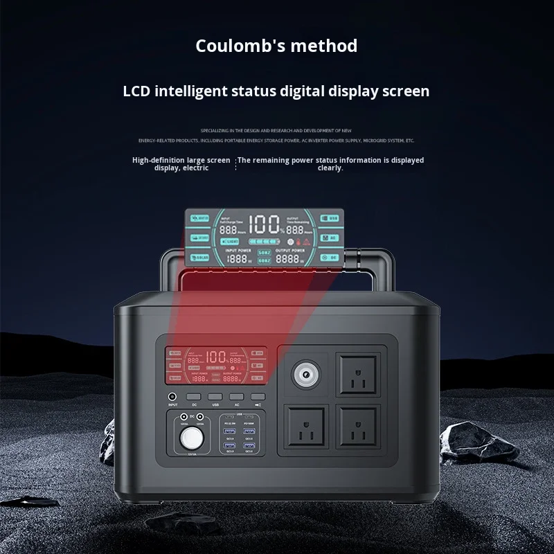 LMD AP1500B 2000W Solid State Camping Power Supply 110V/220V High-Power Portable Energy Storage Home Appliances Live Broadcast