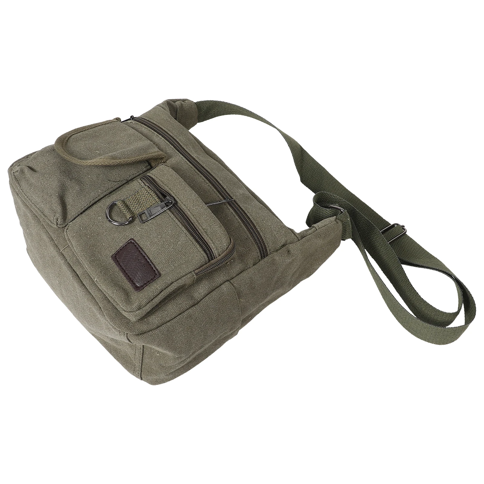 

Canvas Messenger Bag Large Crossbody Shoulder Tote For Men Women Vintage Style Side Bag Durable Travel School Organizer Pouch