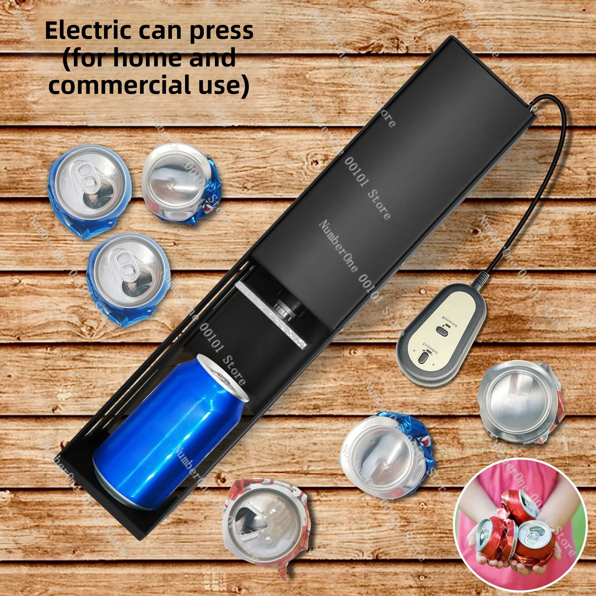 Electric Can Compressor - Plastic Bottle Compressor