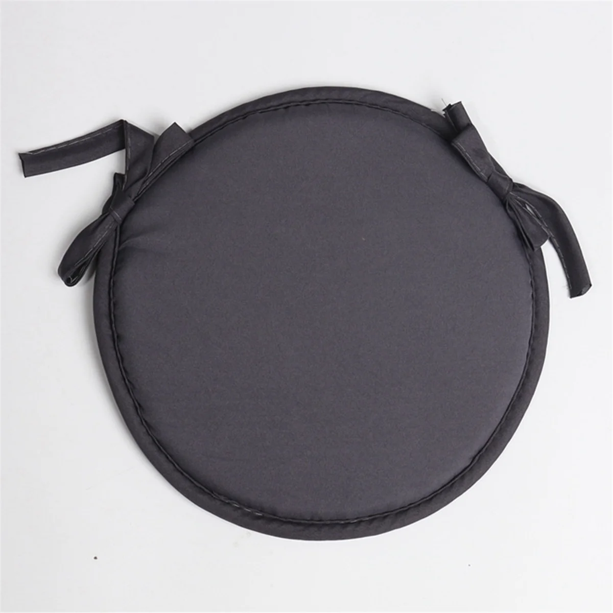 Round Chair Seat Pads, 2 Pcs Circular Waterproof Chair Cushions for Indoor Outdoor Garden Dining Office Coffee Shop E