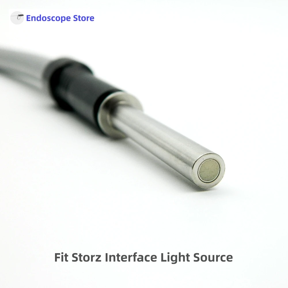 Medical Storz Interface Endoscope Light Source Grey Optical Fibers Cables Φ4mm Φ4.8mm 2.5m 3m Autoclave Customized