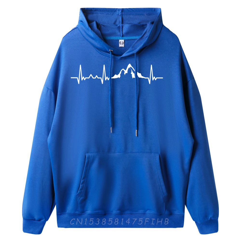 Mountain Heartbeapullover Sudaderas con capucha Camiseta gráfica Regalos divertidos para jóvenes Camiseta Sudadera con capucha Día de Pascua Hombre Sudaderas